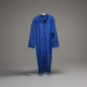 Alexanders Costumes Men's Horror Jumpsuit, Blue, X-Large